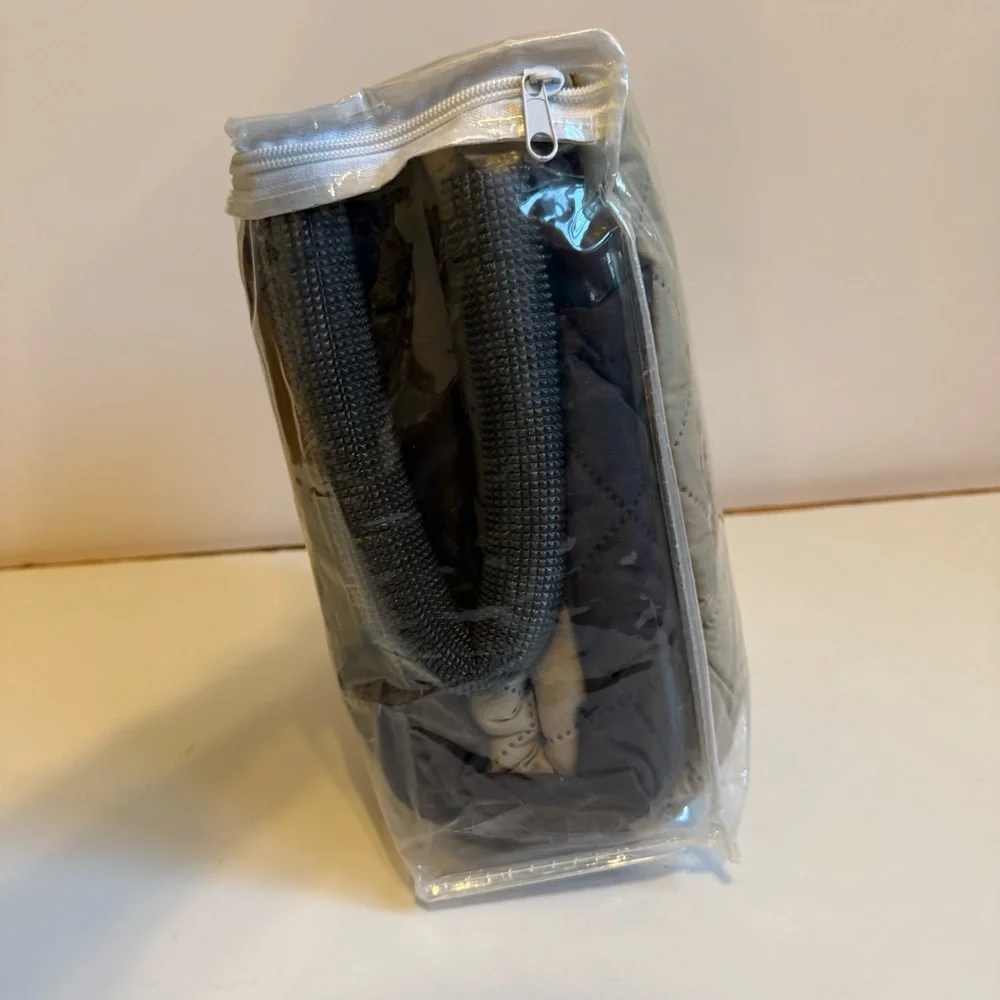 Easy Going Sofa Reversible Black/Tan Stretch Slipcovers With Anti Slip Foams